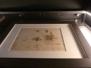 レオナルド・ダ・ヴィンチのアトランティコ手稿　大阪・関西万博　イタリア館
